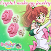 kolczyki róże Sailor Jupiter