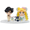 figurki Petit Chara Usagi i mamoru w strojach ślubnych