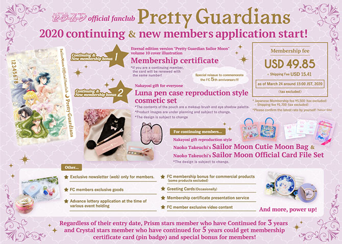 grafika z najważniejszymi punktami opisującymi zapisanie się do fanklubu po angielsku