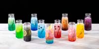 zestawienie napojów Crystal Bottle Drink